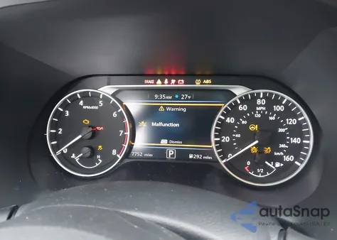 2025 Nissan Sentra Sr from USA, damaged, VIN 3N1AB8DVXSY224536